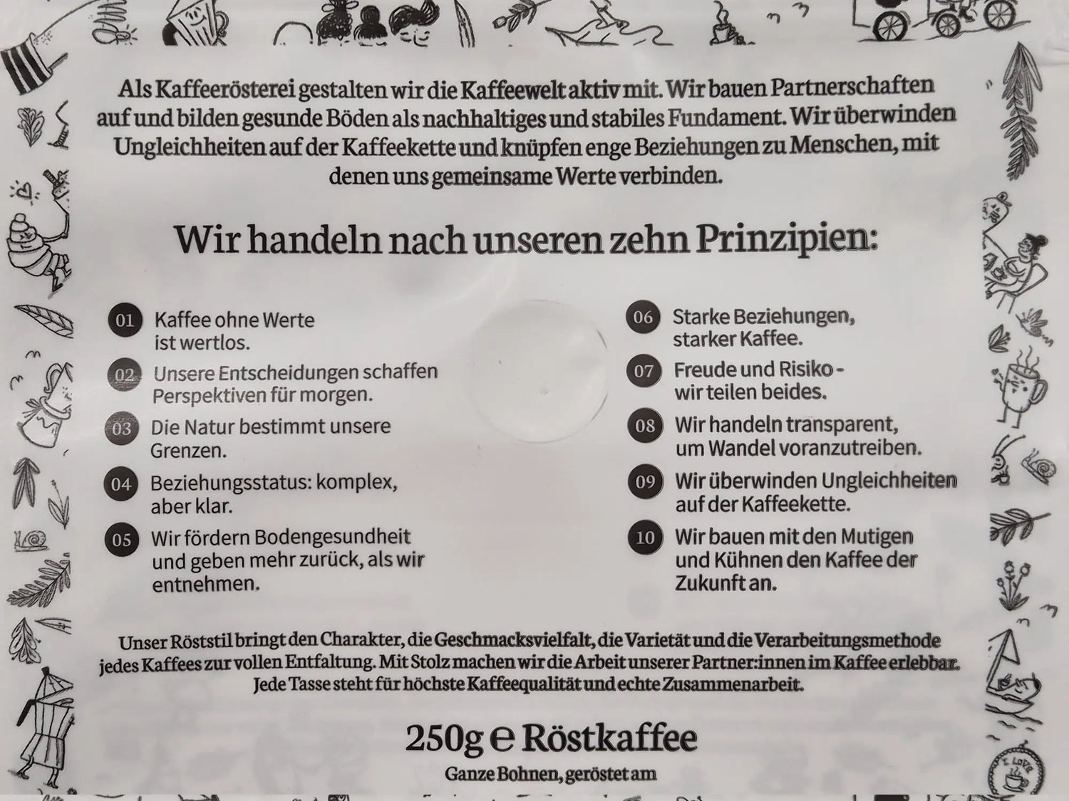 Unsere zehn Kaffee-Gebote. Pointiert und ambitioniert