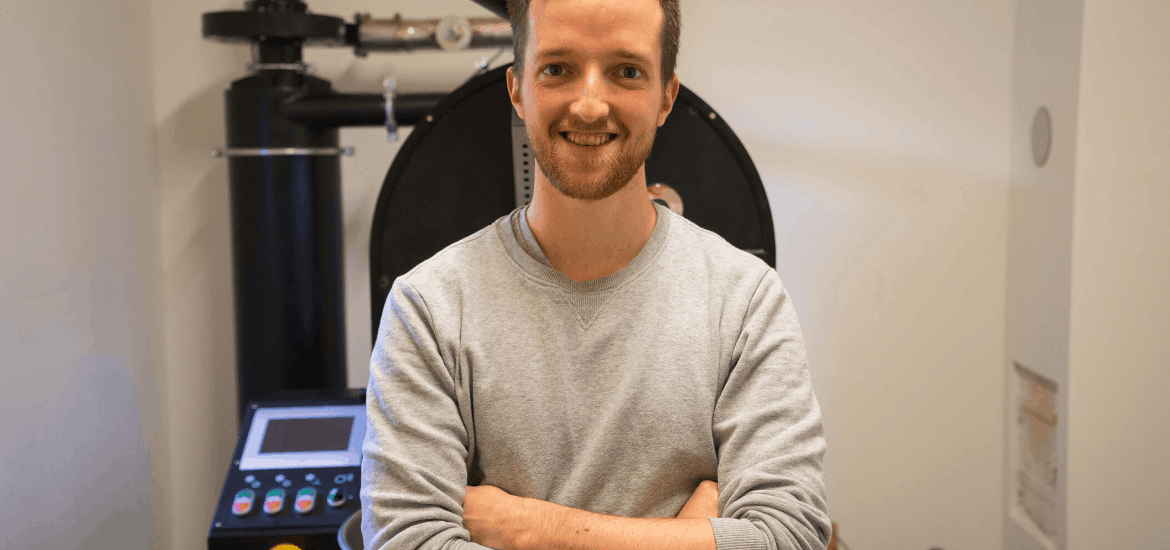 Kaffeemacher-Alumni: Simon Inniger und seine Mini-Rösterei in Frutigen