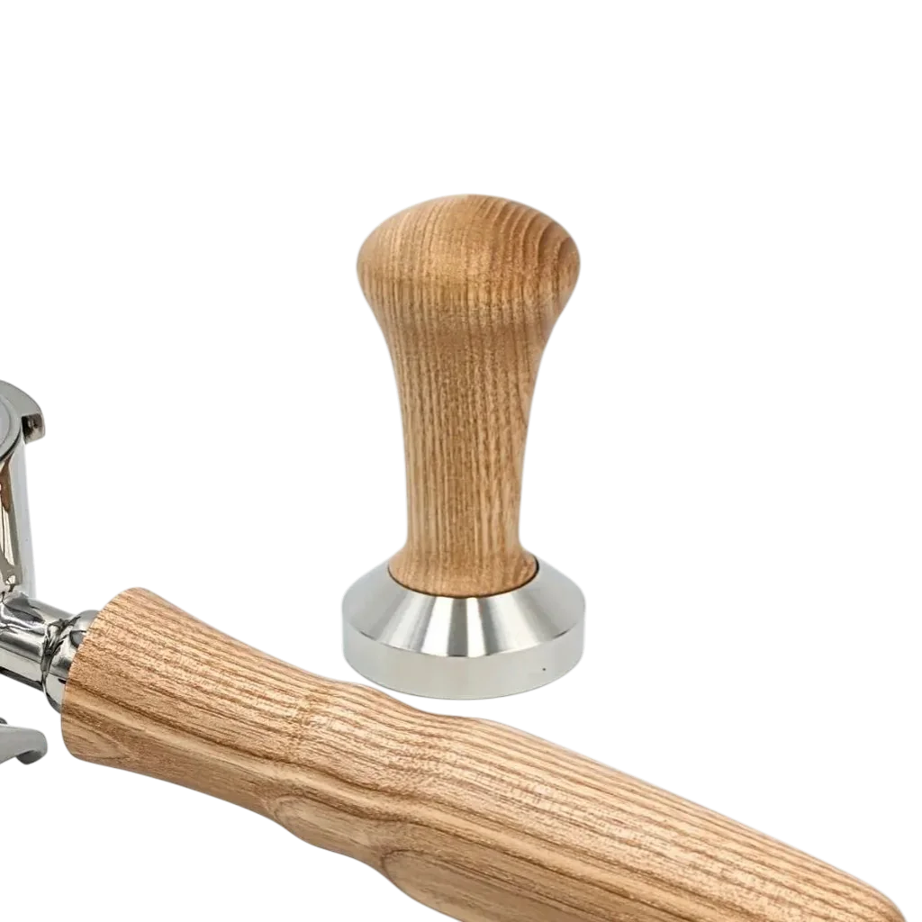 Unser 51mm Tamper in Esche Optik