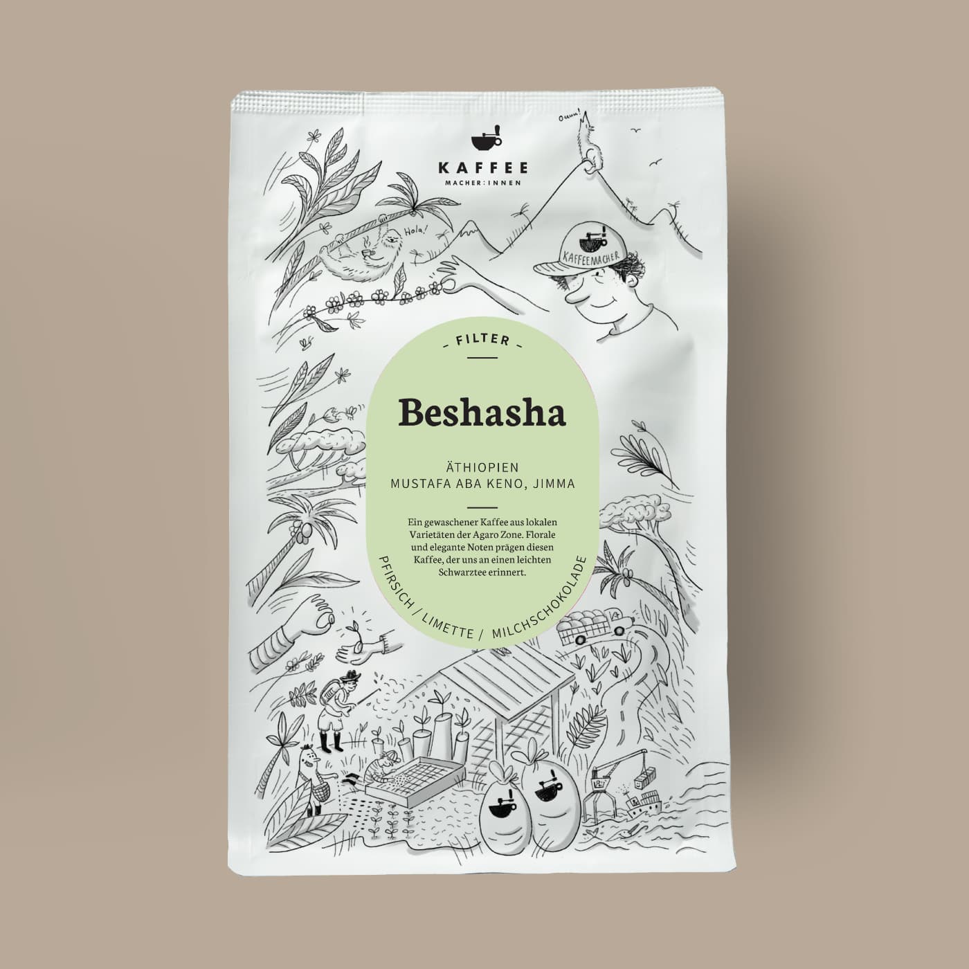 Beshasha, Filterkaffee, Äthiopien