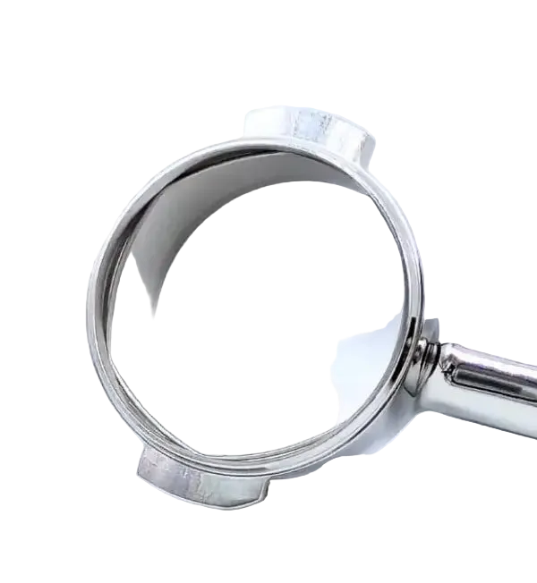 Bottomless portafilter E61/58mm - front part