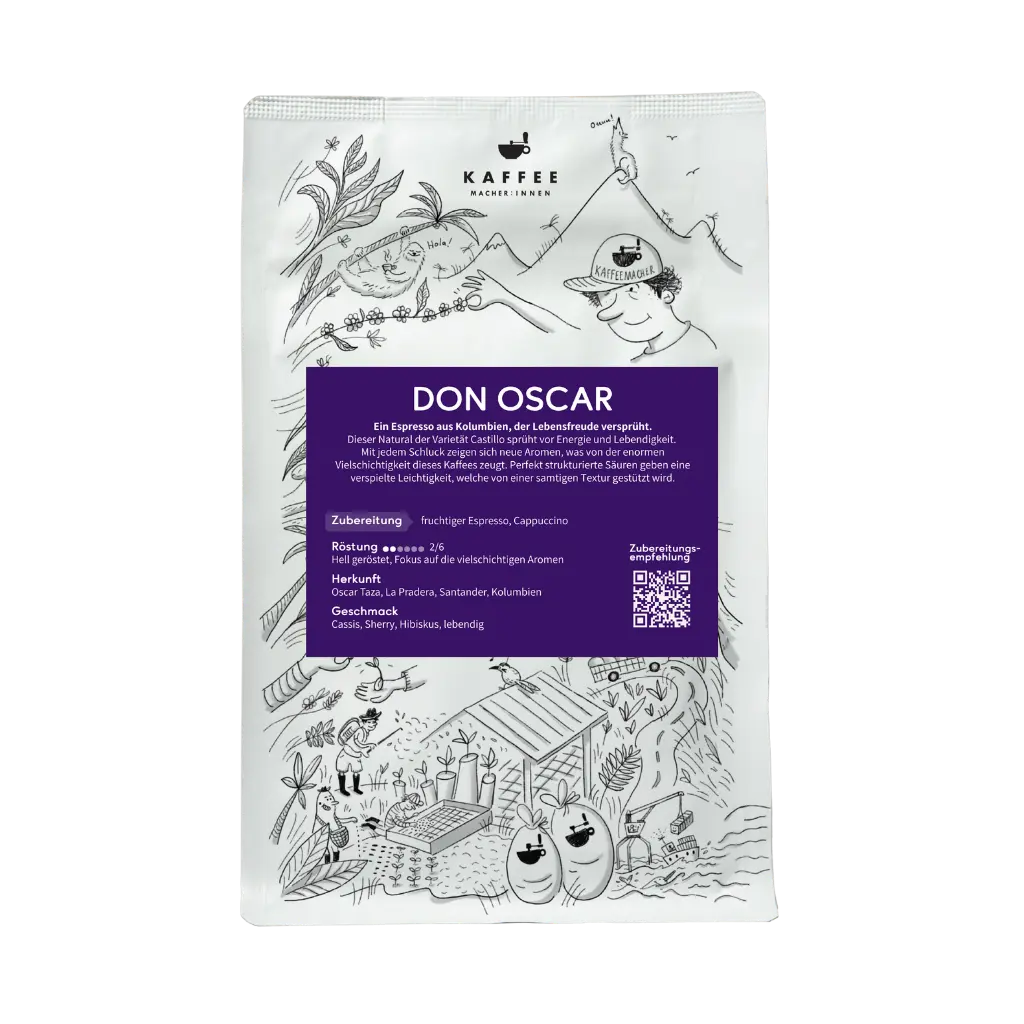 Don Oscar - Espresso aus Kolumbien
