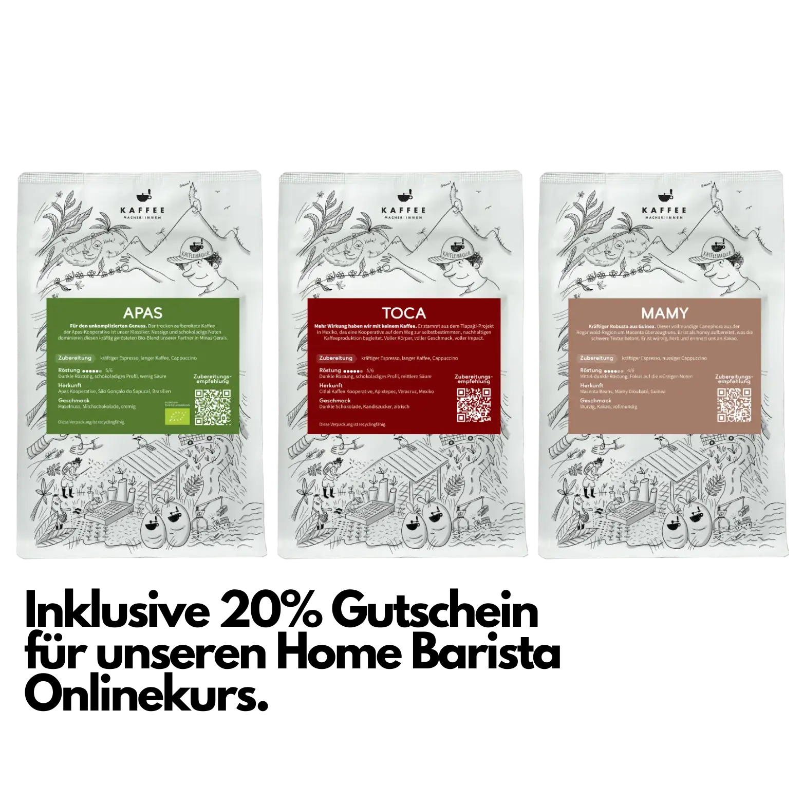 Das Kaffee-Geschenkset