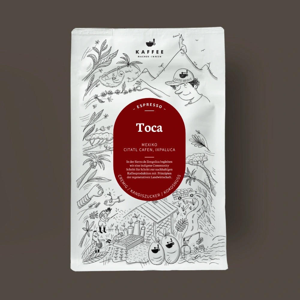 Toca, Espresso aus Mexiko