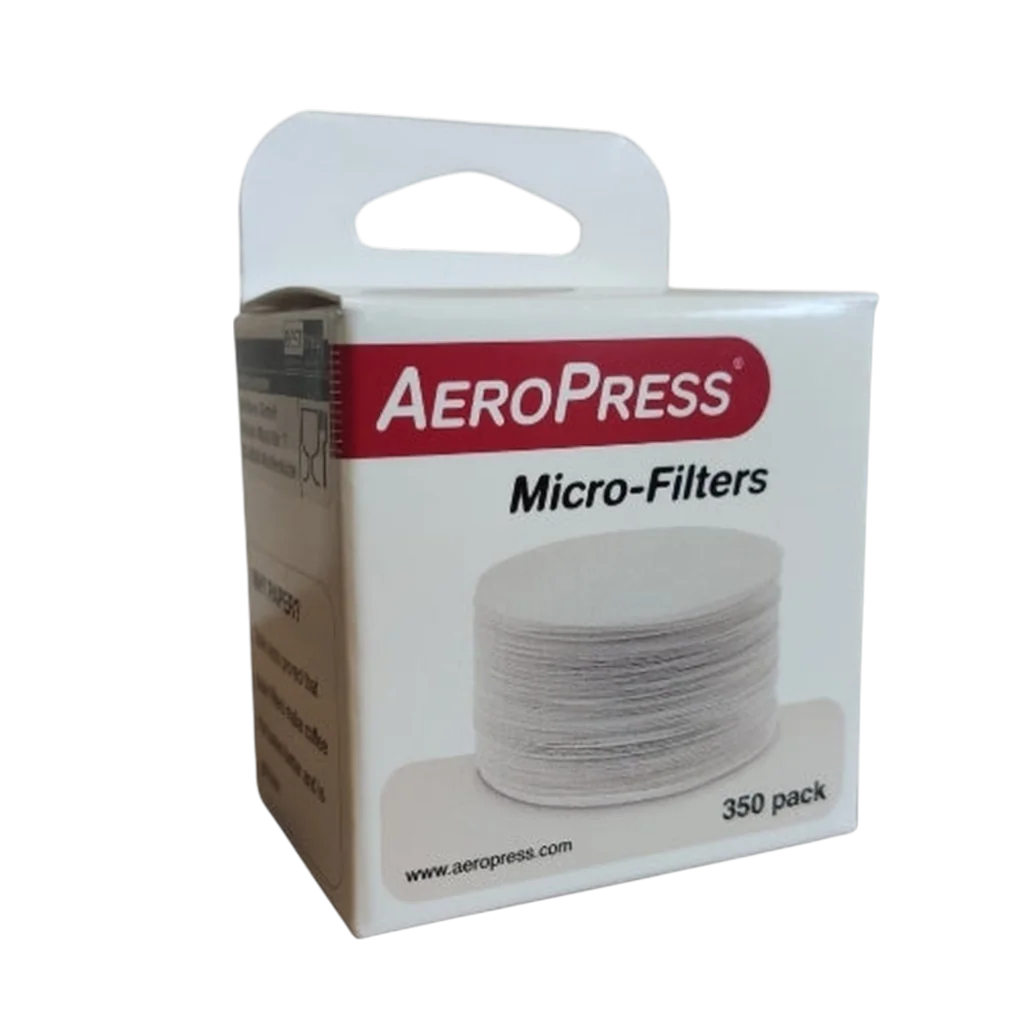 Aeropress Ersatzfilter Verpackung Frontansicht