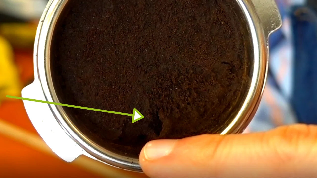 Channeling - Kanalbildung durch den Espresso-Puck Vermeiden