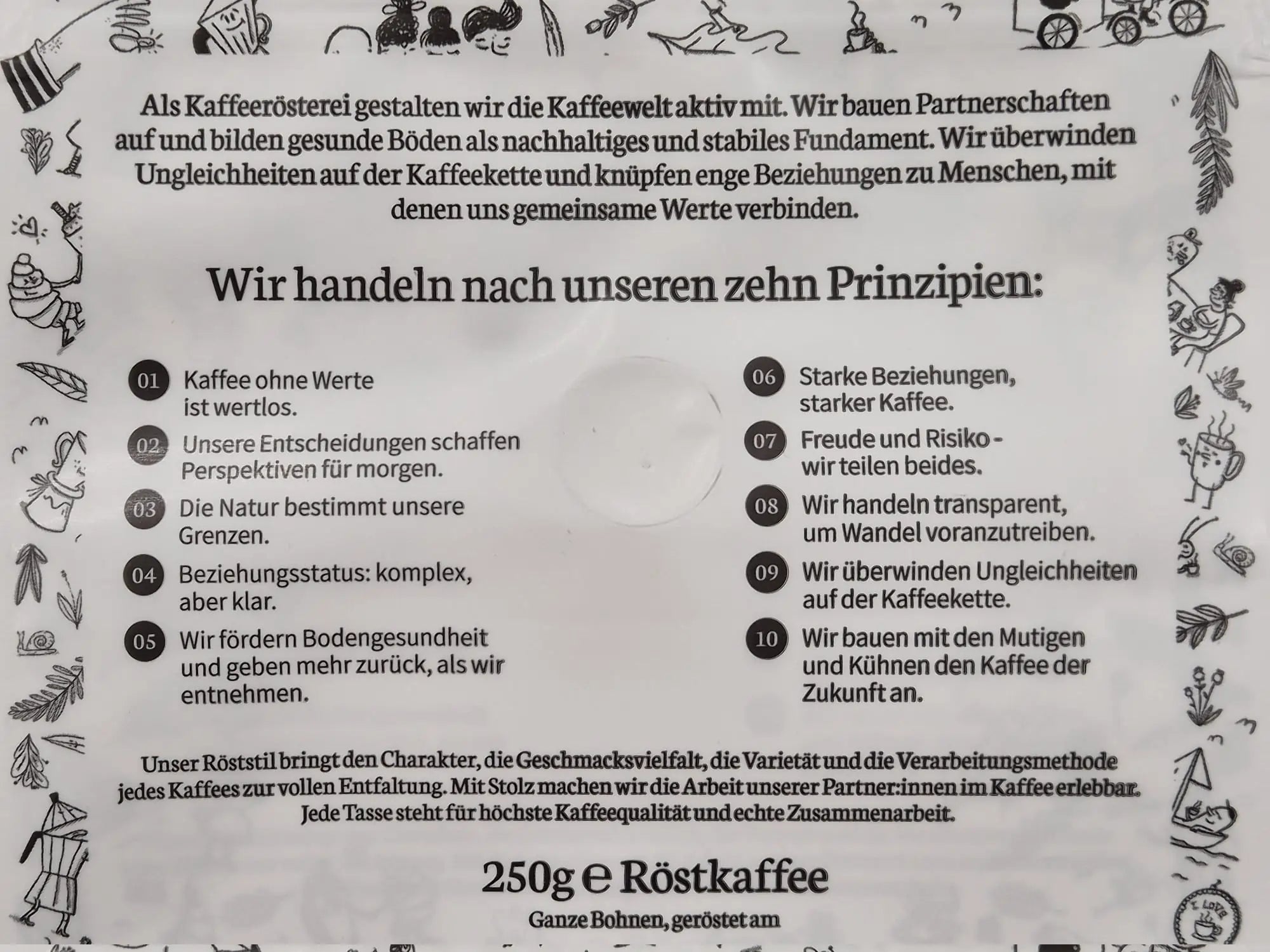 Unsere zehn Kaffee-Gebote. Pointiert und ambitioniert