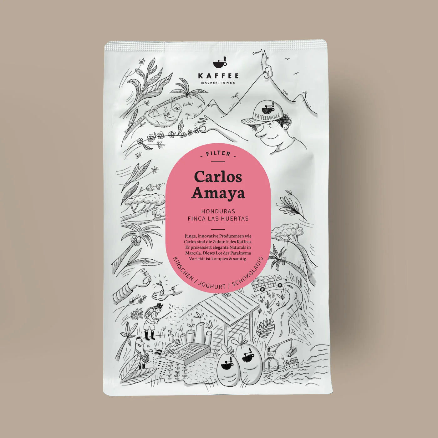 Carlos Amaya, filter coffee from Honduras