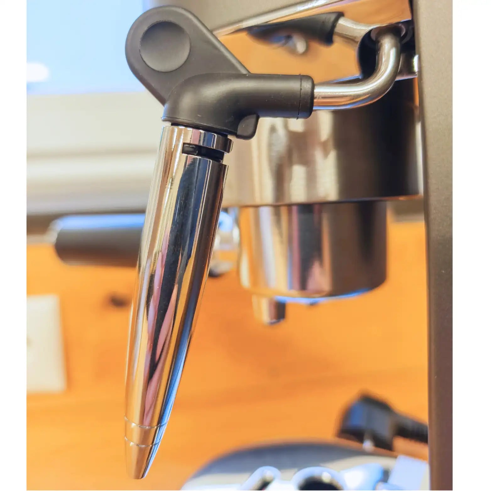 KM Edelstahl Dampflanze für DeLonghi Maschinen