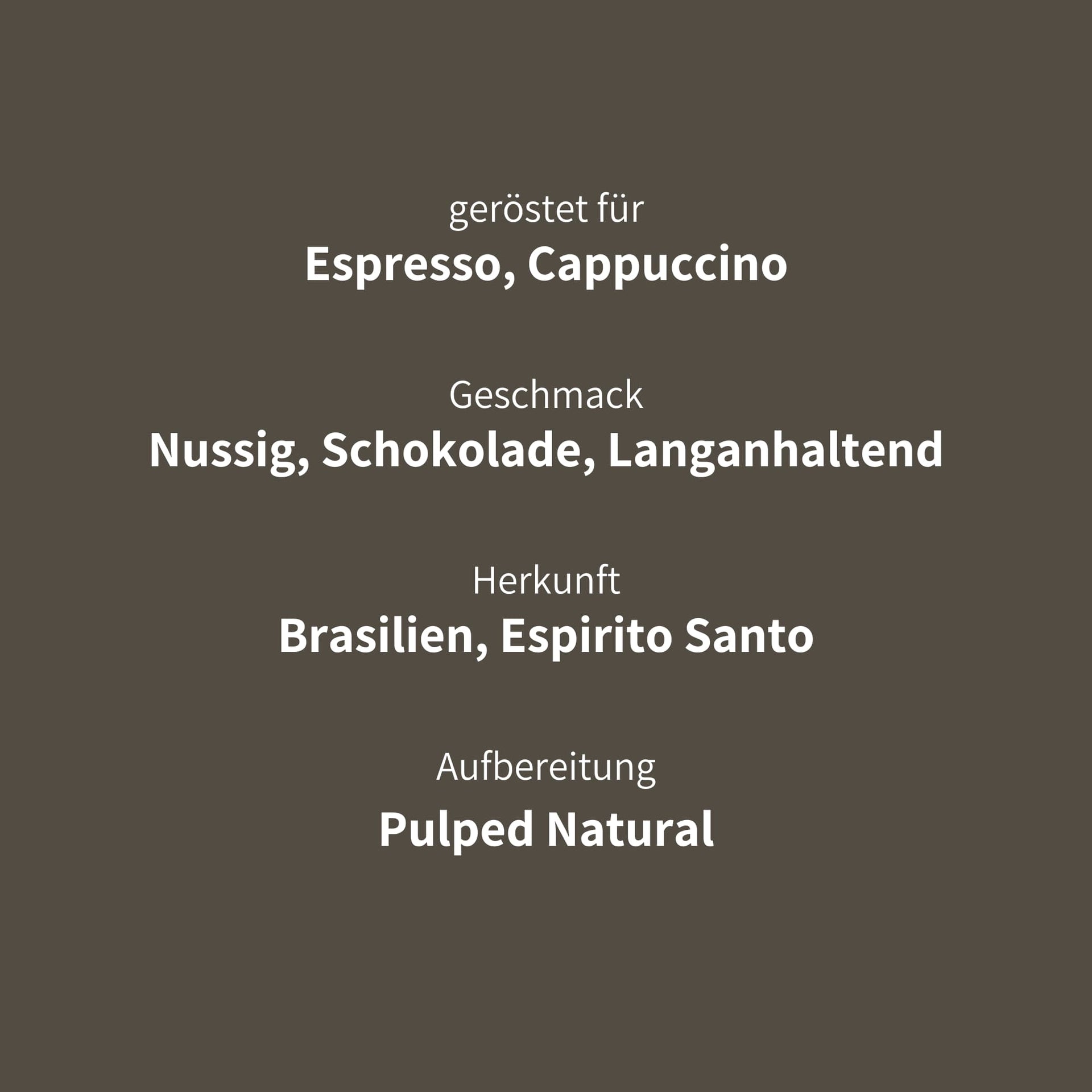 Henrique, Espresso aus Brasilien