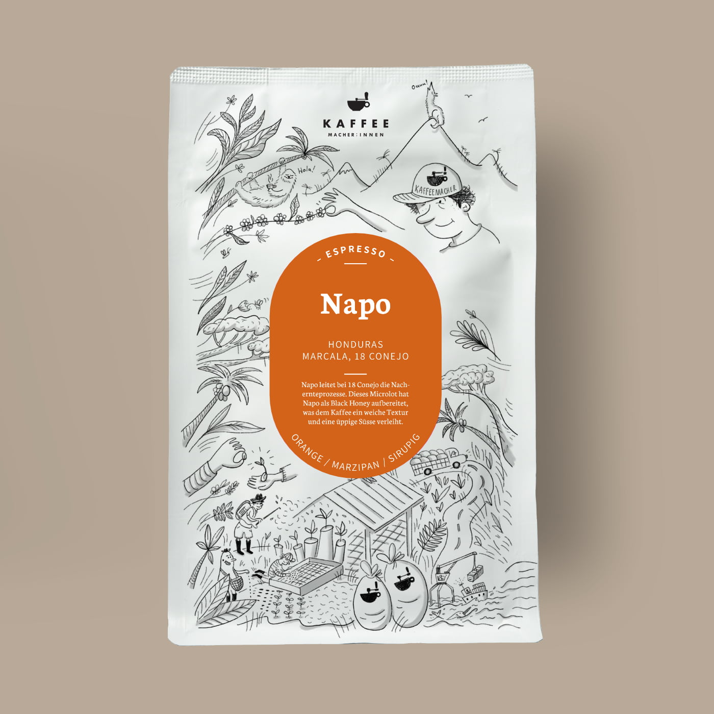 Napo, espresso from Honduras
