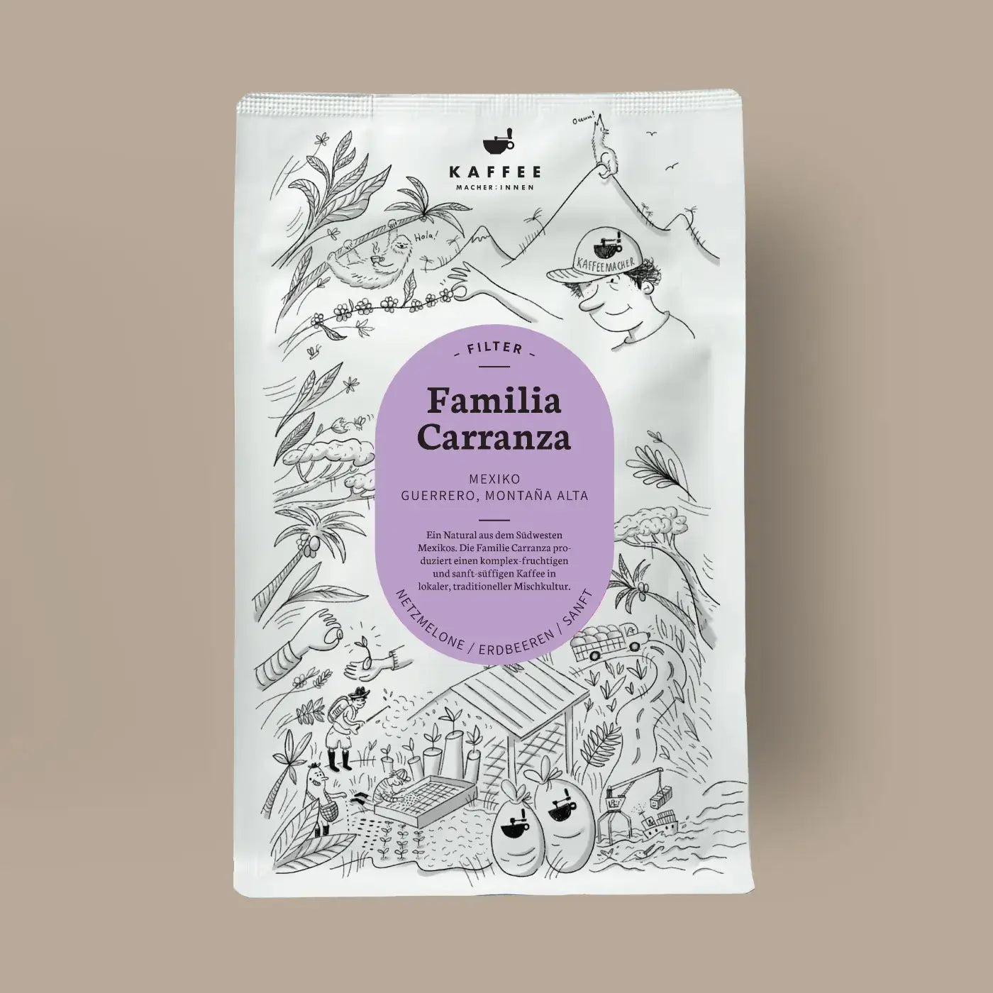 Carranza, filter coffee from Mexico