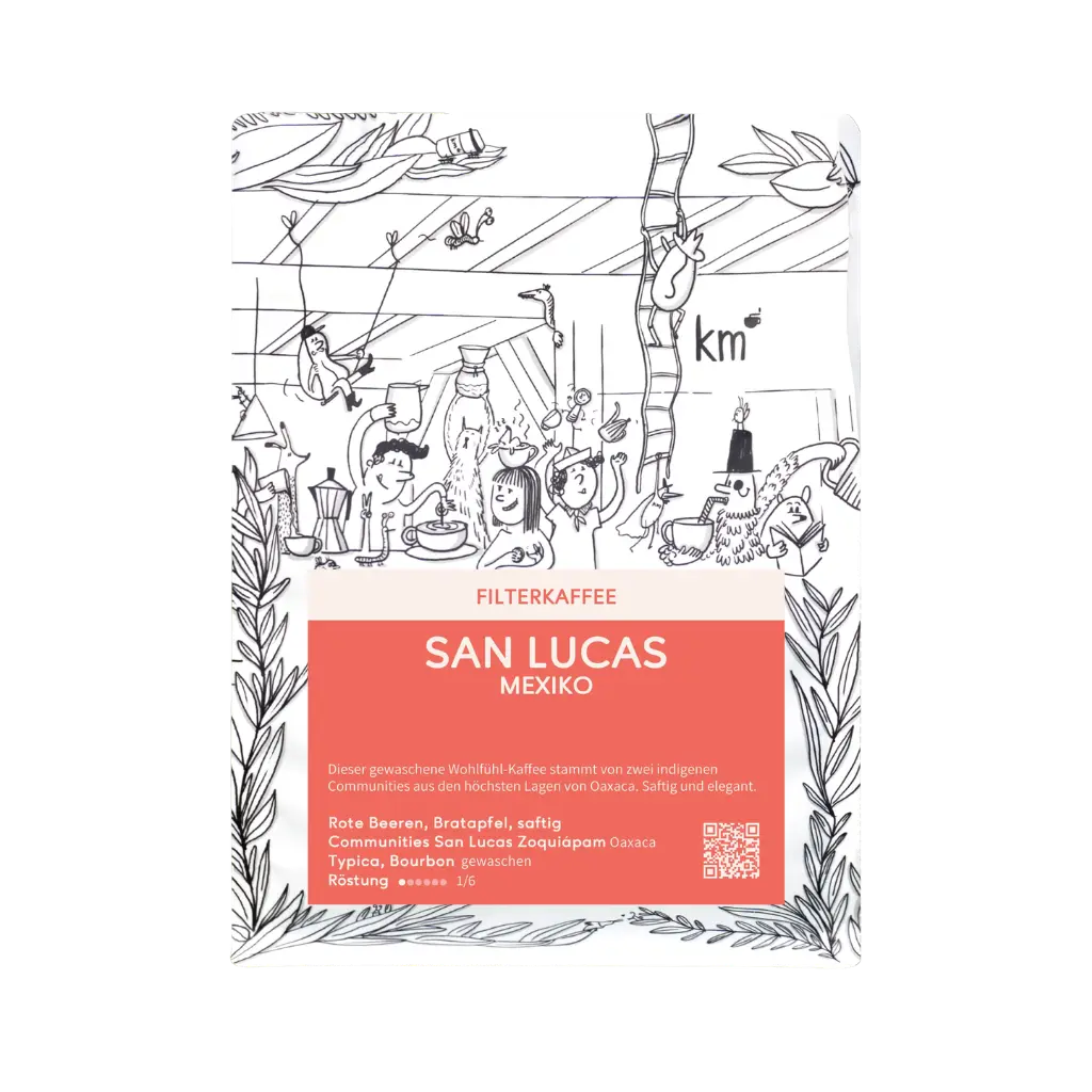 San Lucas, filter coffee from Mexico