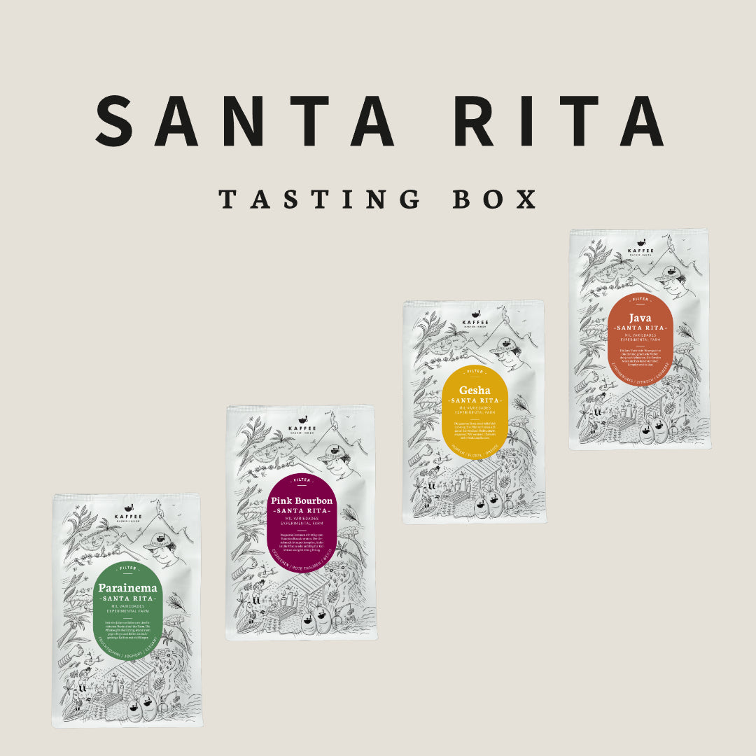 Santa Rita Tastingbox - das Weihnachstgeschenk für Kaffeeliebhaber:innen