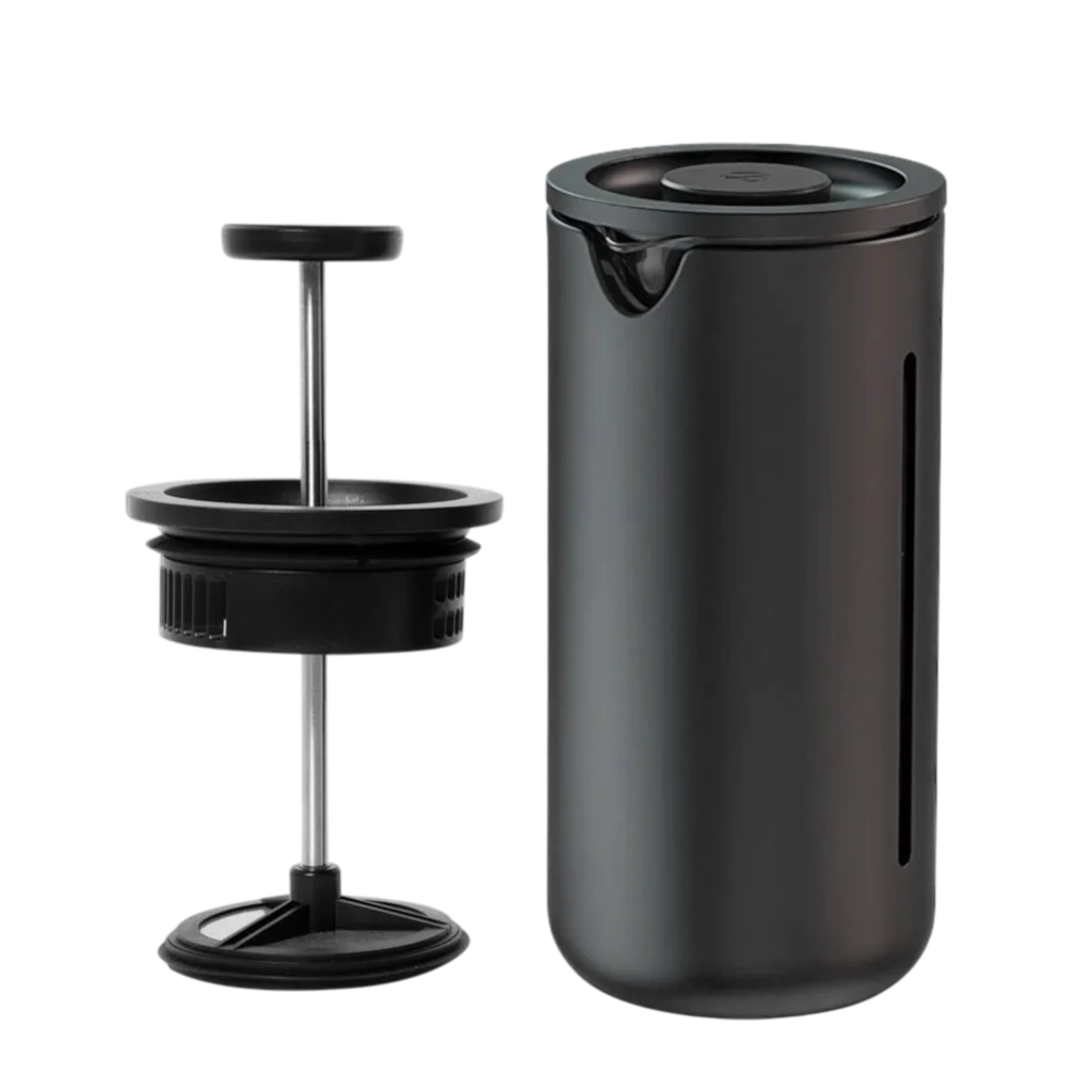 Timemore U French Press mit Einzelteil