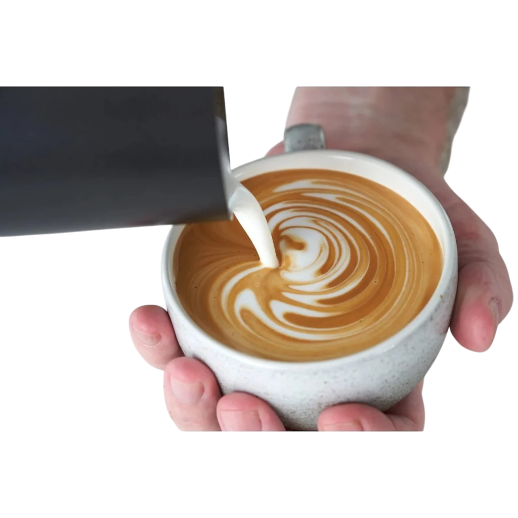 Nahaufnahme NanoFoamer PRO GEN-2, Latte Art