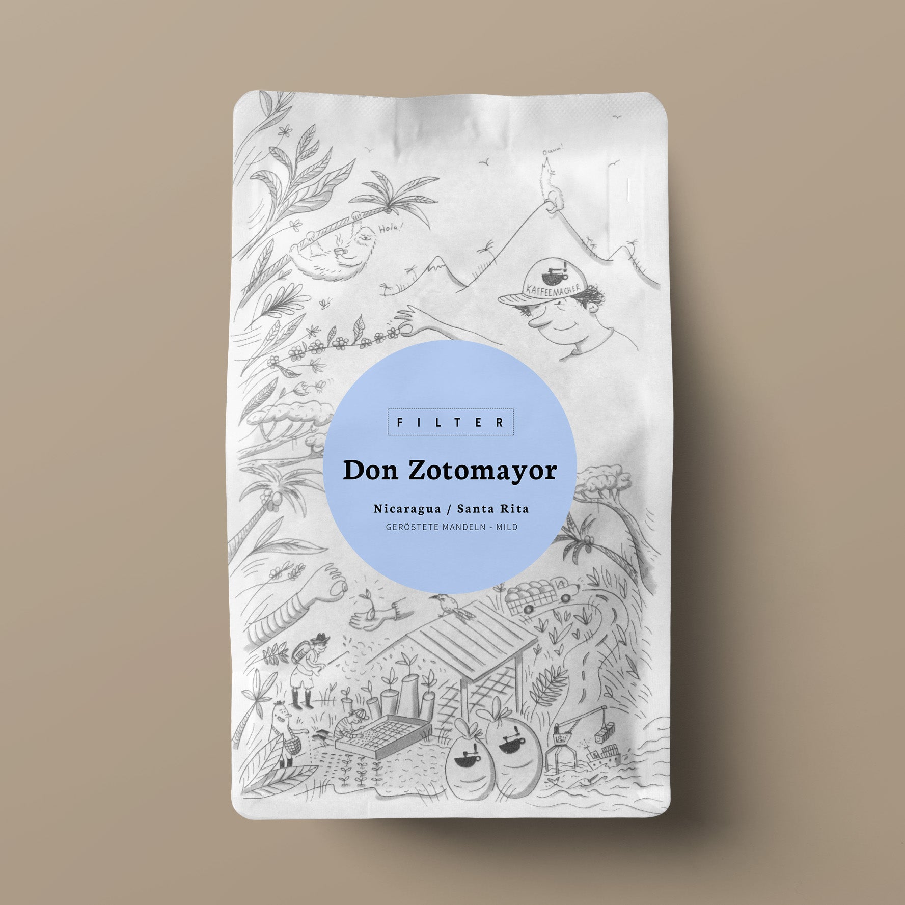 Don Zotomayor, filter coffee