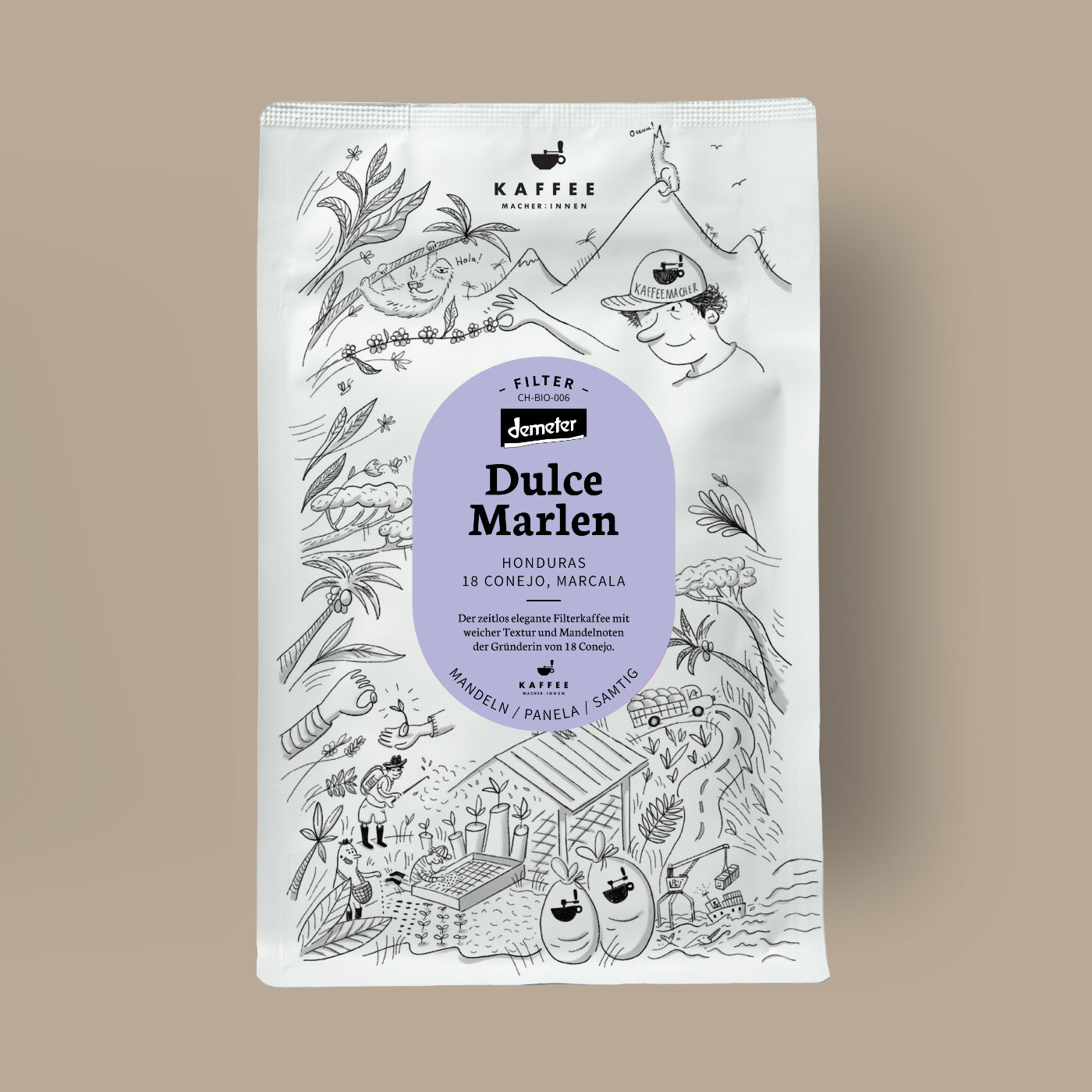 Dulce Marlen, filter coffee