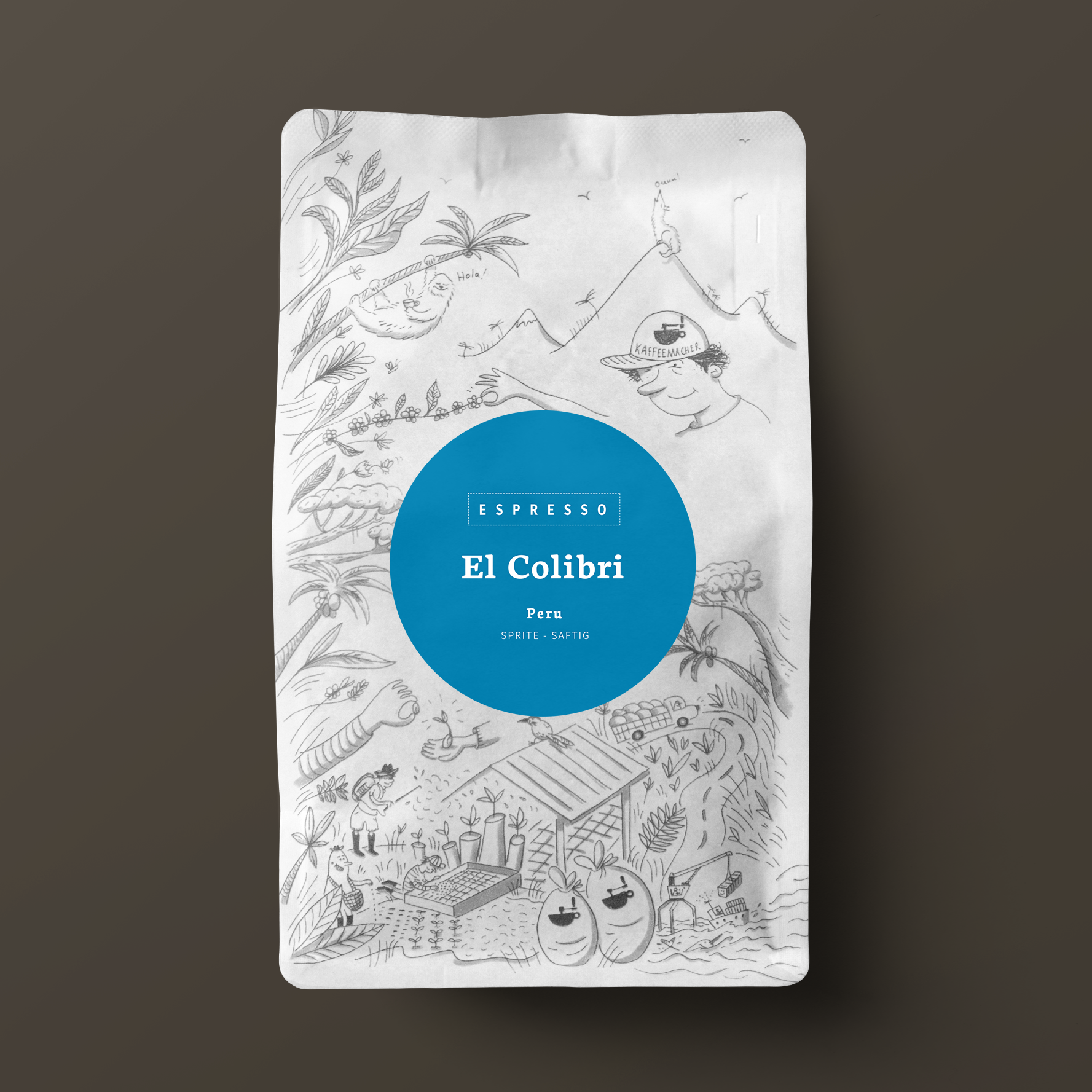 El Colibrí, espresso