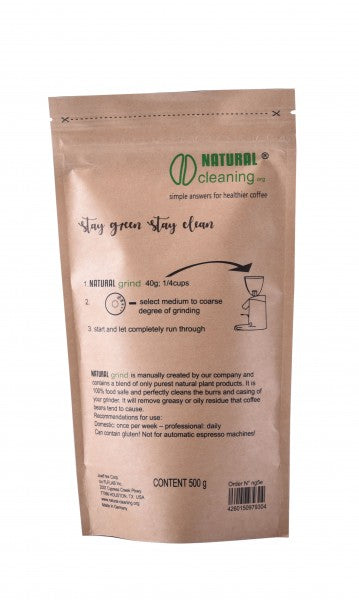 Mill cleaner Natural Grind made from natural products