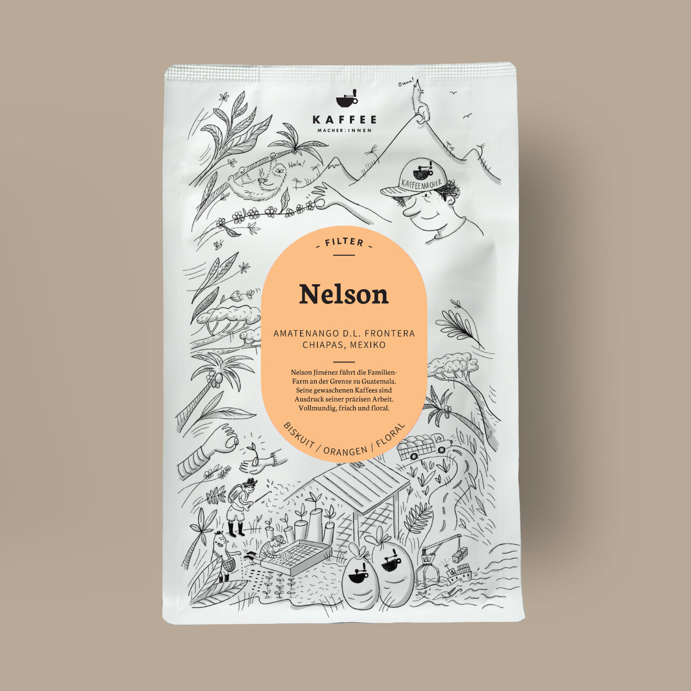 Nelson Jiménez, filter coffee from Mexico