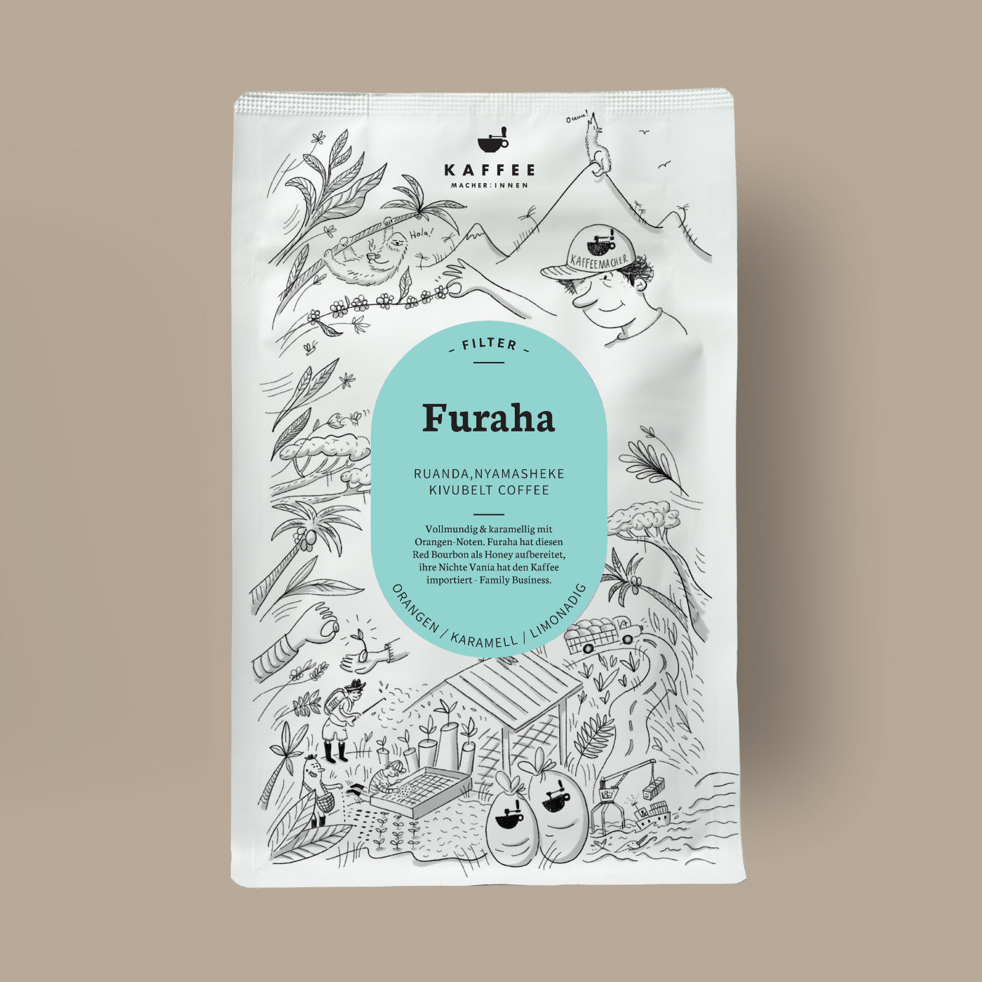 Furaha, filter coffee from Rwanda
