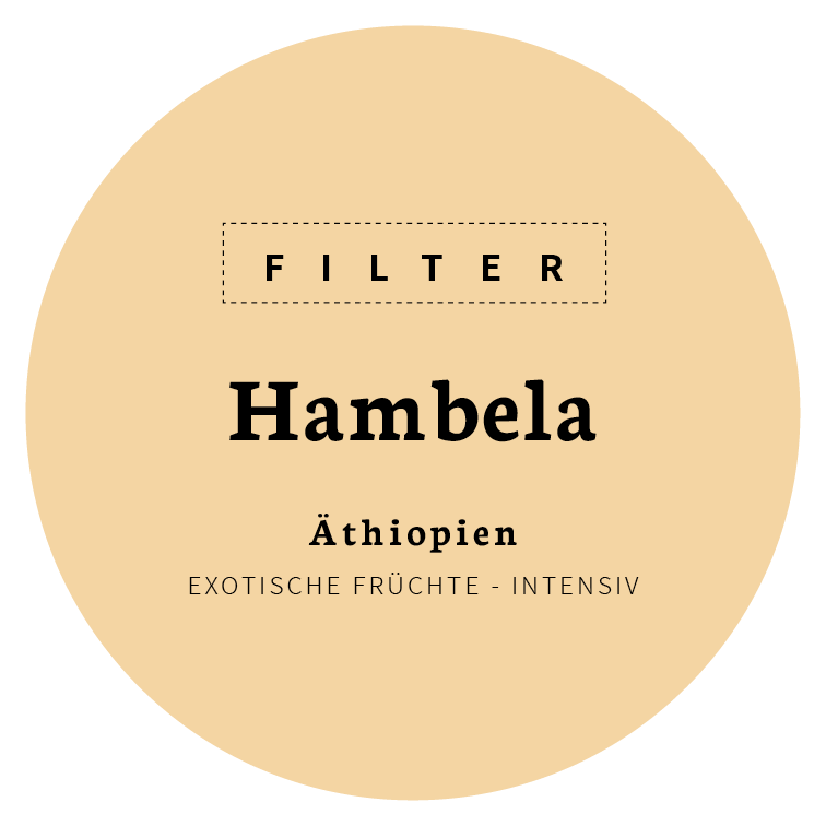 Hambela, Filterkaffee