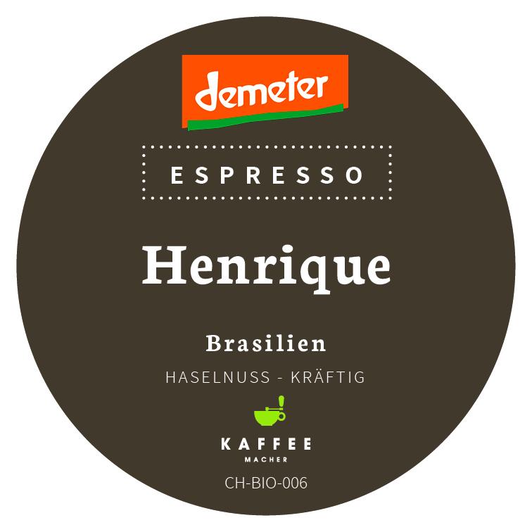 Henrique, espresso from Brazil